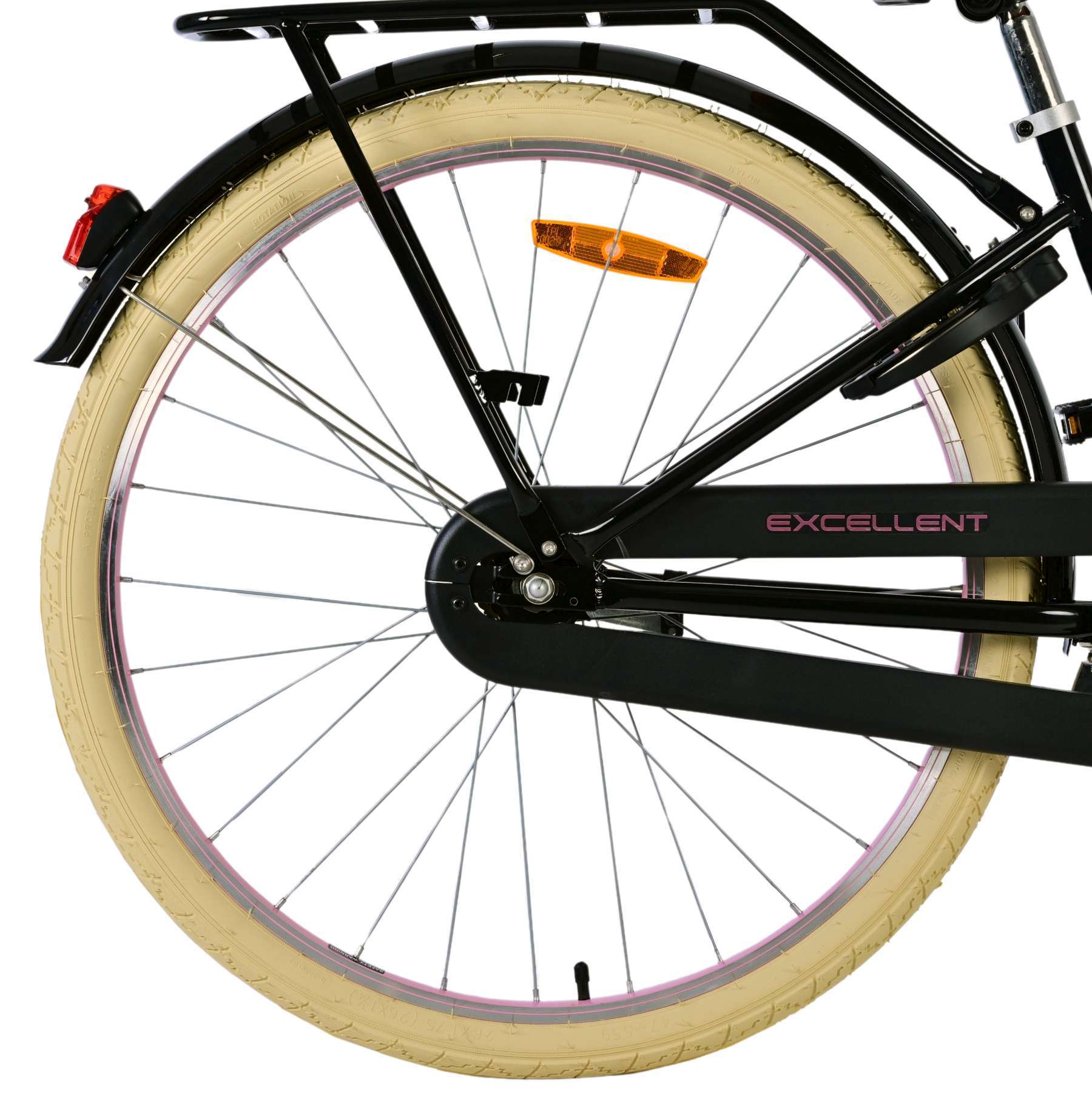 Volare | Meisjes Kinderfiets Excellent, 26 inch, Zwart - Afbeelding 9