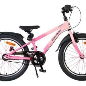 Volare | Meisjes Kinderfiets Mystic, 20 inch, Roze, Shimano Nexus 3
