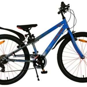 Volare | Jongens Kinderfiets Rocky, 24 inch, Blauw, 7 versnellingen